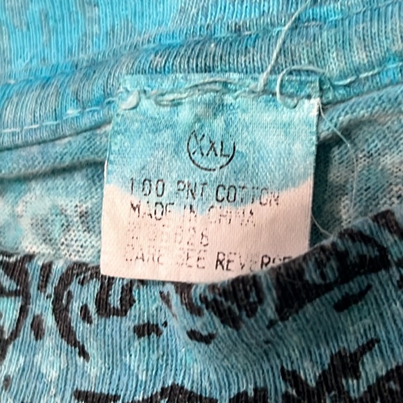 VINTAGE 90’s SURF NINJAS AOP SINGLE STITCH T SHIRT - Picture 6 of 8